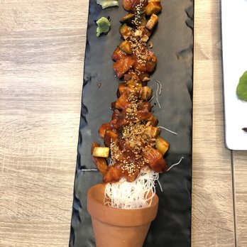 Sushi Mugen - Spicy salmon sashimi - Sushi Bars Near Me - Vancouver, British Columbia Sushi Mugen - Spicy salmon sashimi - Sushi Bars Near Me - Vancouver, British Columbia