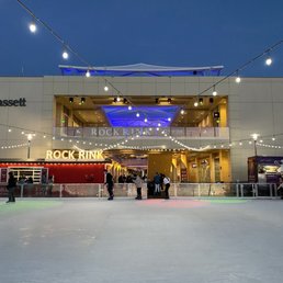 Rock Rink at sunset Rock Rink at sunset