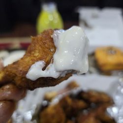 Wonder East Meadow - Blue cheese covered chicken