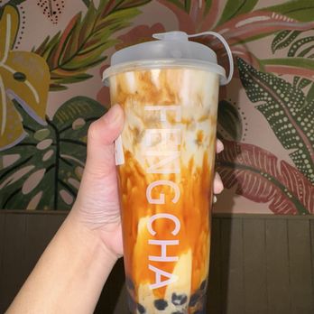 Feng Cha-Chula Vista - Creme Brulee Dirty Boba - Bubble Tea Near Me - Chula Vista, California