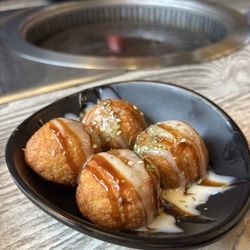 Kui - Beautiful dinner and bday celebration with my fav octopus balls