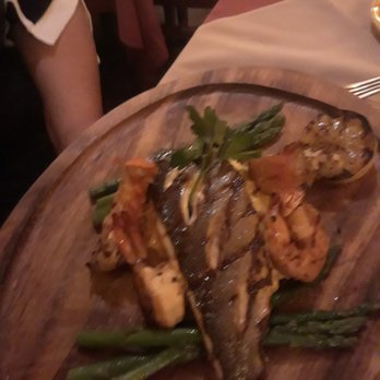 Palazzo Restaurant - Bronzini , lobster, shrimp, risotto, asparagus special. Fantastic!! Simple perfectly prepared. Gets an A+ - Italian Near Me - Montclair, New Jersey Palazzo Restaurant - Bronzini , lobster, shrimp, risotto, asparagus special. Fantastic!! Simple perfectly prepared. Gets an A+ - Italian Near Me - Montclair, New Jersey