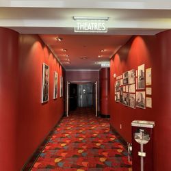 The Vogue Theatre - The hallway to the screening rooms