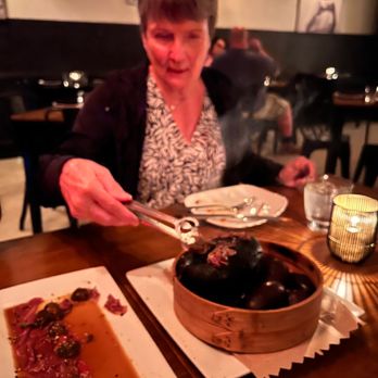 J.T. Prime - Sizzling Hot Rock with prime rib - marinated in strong, tasty, flavors - Cocktail Bars Near Me - Yuma, Arizona