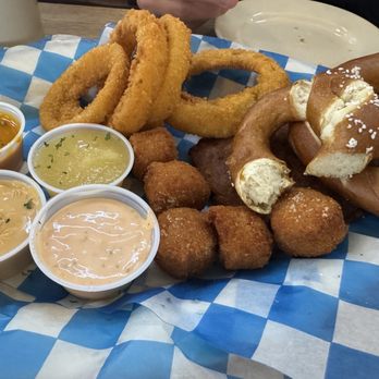 Hofbrauhaus Columbus - The "Yard" Sampler - German Near Me - Columbus, Ohio