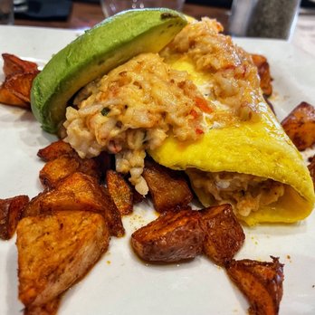 The Union Kitchen - Peggy's Lobster Omelet - New American Near Me - Kingwood, Texas