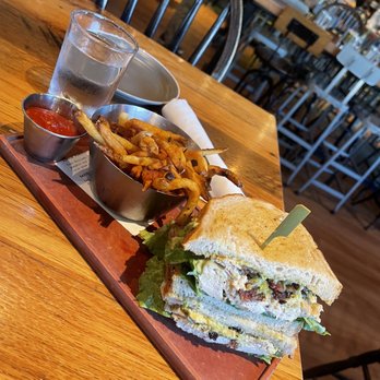 Whiskey Cake - Rotisserie Chicken & Cheese Melt - New American Near Me - San Antonio, Texas Whiskey Cake - Rotisserie Chicken & Cheese Melt - New American Near Me - San Antonio, Texas