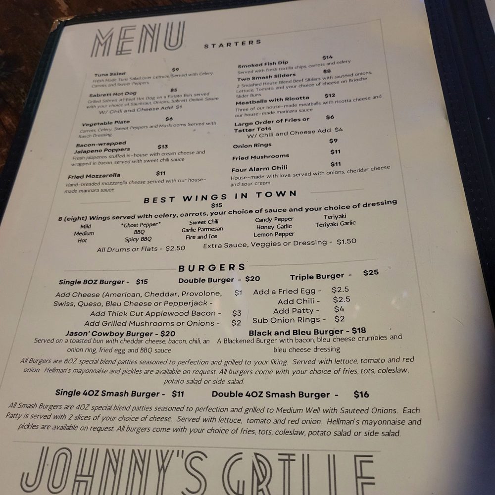 Boston Johnny's - Menu - Sports Bars Near Me - Hollywood, Florida Boston Johnny's - Menu - Sports Bars Near Me - Hollywood, Florida