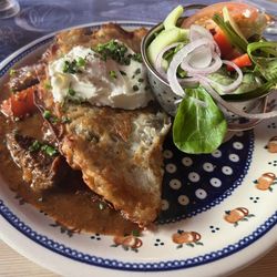 Barbakan - Potato pancake with goulash