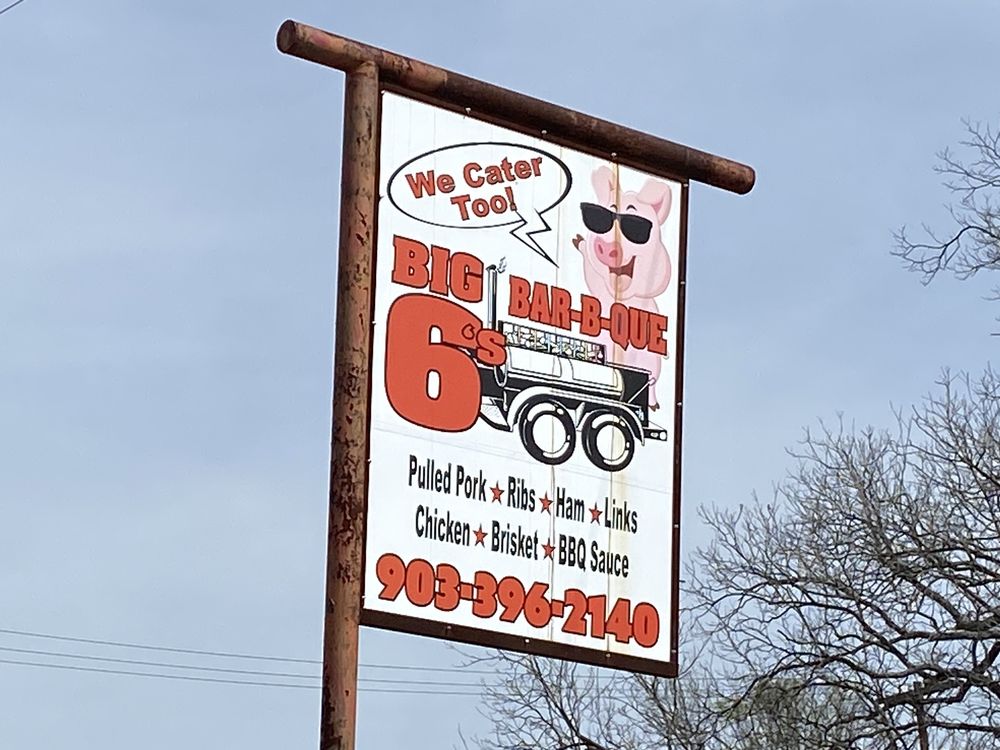Big 6’s BAR-B-QUE Logo