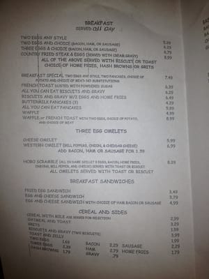 Menu photo 5 Lizzy's Diner Longview, TX