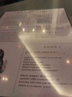 Menu photo 8 Select Oyster Bar Boston, MA Menu photo 8 Select Oyster Bar Boston, MA