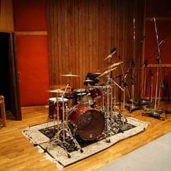 Lake Charles Music - Recording Studio Proper ~ Drum Recording Area