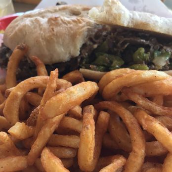 Power Stop Restaurant - Philly with sweet chili sauce and cream cheese. - Burgers Near Me - Gunnison, Colorado Power Stop Restaurant - Philly with sweet chili sauce and cream cheese. - Burgers Near Me - Gunnison, Colorado