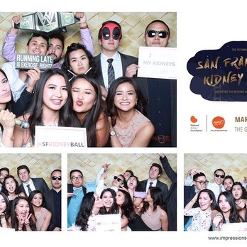 Impressions Photo Booth - cute background and fun props!! - Photo Booth Rentals Near Me