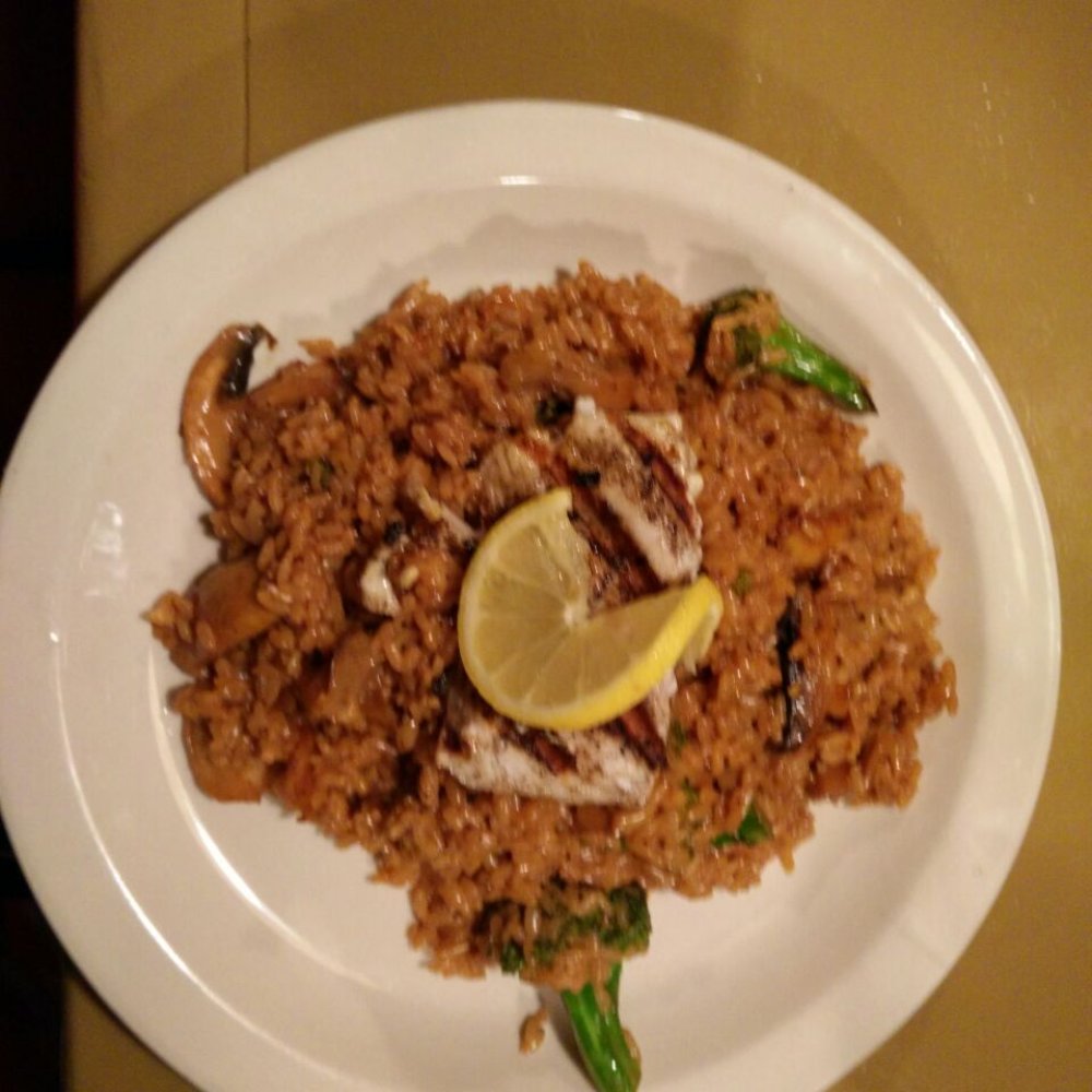 Duffy's - Seafood with rice - Coffee & Tea Near Me - Vieques, Puerto Rico Duffy's - Seafood with rice - Coffee & Tea Near Me - Vieques, Puerto Rico