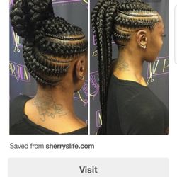 Take Tyme - This is what my hair style was supposed to be! This is the exact picture I showed her...