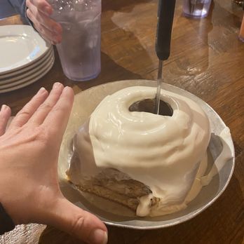 Five Oaks Farm Kitchen - Giant cinnamon roll! - Breakfast & Brunch Near Me - Sevierville, Tennessee Five Oaks Farm Kitchen - Giant cinnamon roll! - Breakfast & Brunch Near Me - Sevierville, Tennessee
