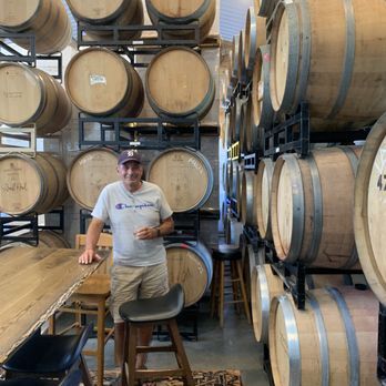 LedgeStone Vineyards - Barrel room - Wineries Near Me - Greenleaf, Wisconsin