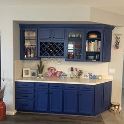 Bryson Sweaney Painting - Bar Area cabinets