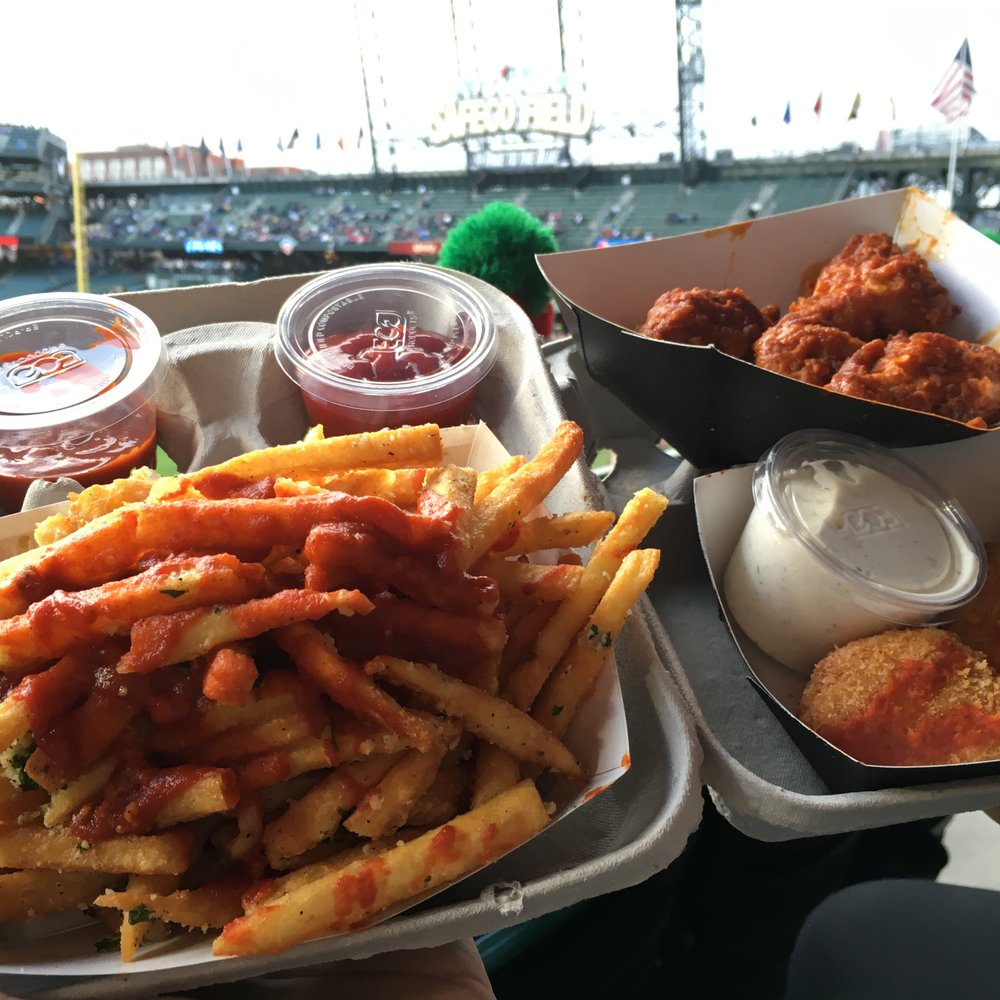 T-Mobile Park - Sriracha Night: Sriracha Garlic Fries, Sriracha Wings, Sriracha Mac n Cheese Balls - Stadiums & Arenas Near Me - Seattle, Washington T-Mobile Park - Sriracha Night: Sriracha Garlic Fries, Sriracha Wings, Sriracha Mac n Cheese Balls - Stadiums & Arenas Near Me - Seattle, Washington