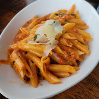 Mozzarella - Penne a la vodka. It was good. - Salad Near Me - South Orange, New Jersey
