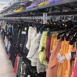 Well organized - this was the running shorts selection