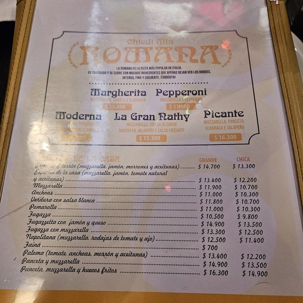 Güerrín - Menu - Pizza Near Me - Buenos Aires, C Güerrín - Menu - Pizza Near Me - Buenos Aires, C