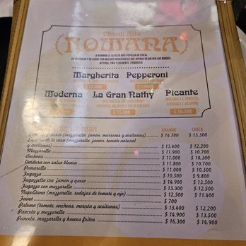 Güerrín - Menu - Pizza Near Me - Buenos Aires, C