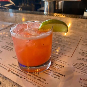 Matchbox - Strawberry rosè margarita - Pizza Near Me - Charlottesville, Virginia