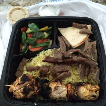 Daphne's - Mixed plate gyro chicken skewer - Greek Near Me - Roseville, California