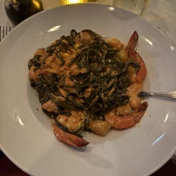 Topo Gigio Ristorante - Squid ink pasta - Italian Near Me - Chicago, Illinois Topo Gigio Ristorante - Squid ink pasta - Italian Near Me - Chicago, Illinois
