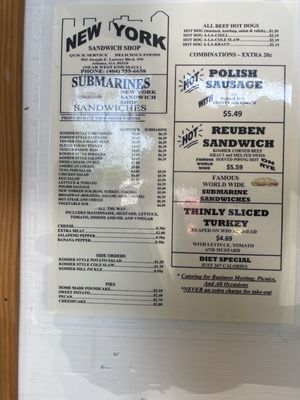 New York Sandwich Shop by null