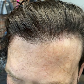 The Executive Parlor - Frontal hairline of client wearing a Custom Hairpiece - Hair Salons Near Me - Cypress, Texas The Executive Parlor - Frontal hairline of client wearing a Custom Hairpiece - Hair Salons Near Me - Cypress, Texas