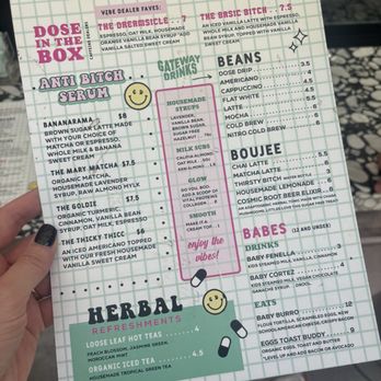 Coffee Dose - Menu - Coffee & Tea Near Me - Irvine, California