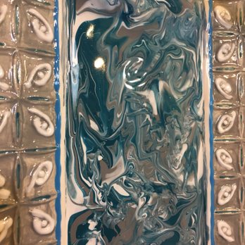 Polka Dot Pottery - Marble serving dish - Paint-Your-Own Pottery Near Me - Kennewick, Washington