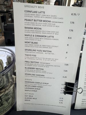 Menu photo 1 Mast Coffee Sacramento, CA Menu photo 1 Mast Coffee Sacramento, CA