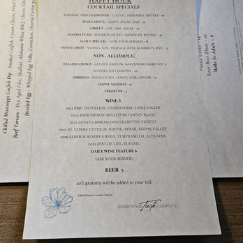 Etc - Happy hour drinks menu - New American Near Me - Chicago, Illinois Etc - Happy hour drinks menu - New American Near Me - Chicago, Illinois