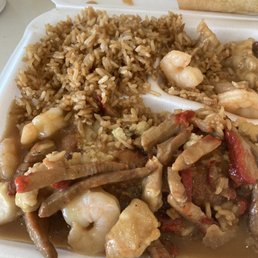 Combination Egg Foo Yung lunch special Combination Egg Foo Yung lunch special