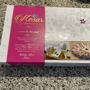 Kesar Sweet & Restaurant - a box of sweets - Indian Near Me - Brampton, Ontario Kesar Sweet & Restaurant - a box of sweets - Indian Near Me - Brampton, Ontario