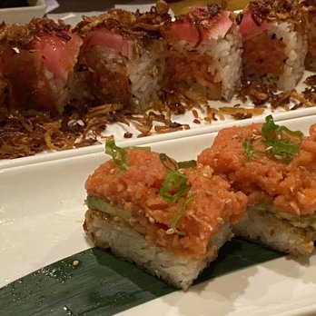 Teru Sushi - Spicy Tuna on Rice Cake - Sushi Bars Near Me - Studio City, California Teru Sushi - Spicy Tuna on Rice Cake - Sushi Bars Near Me - Studio City, California