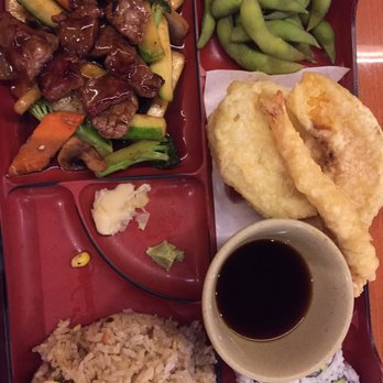 Kenzo Sushi - Lunch bento box with teriyaki steak. I had zero complaints. Best Japanese lunch ever! - Japanese Near Me - Buford, Georgia