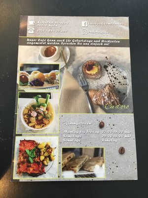 Menu photo 4 Cu'd'oro Cologne, NW