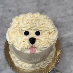 SD Custom Cakes - Poodle cake!