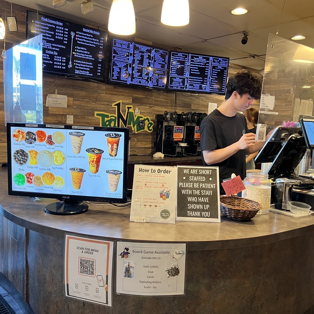 Tea N More - Ordering counter - Coffee & Tea Near Me - San Diego, California Tea N More - Ordering counter - Coffee & Tea Near Me - San Diego, California