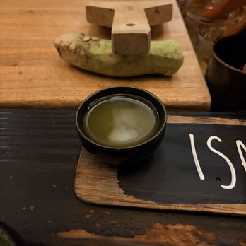 Sushi By Scratch Restaurants - matcha tea with umeshu lavender honey - Sushi Bars Near Me - Seattle, Washington