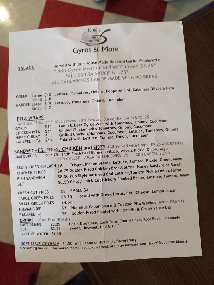 K & L Gyros & More