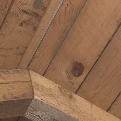 Beaver Springs Campground & Canoe Rental - We could see light through the roof in our cabin