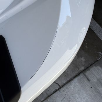 Calabasas Auto Spa - Damage to rear bumper - Auto Detailing Near Me - Calabasas, California Calabasas Auto Spa - Damage to rear bumper - Auto Detailing Near Me - Calabasas, California