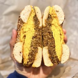 Luhv Vegan Deli - Sausage Egg & Cheese Sandwich
